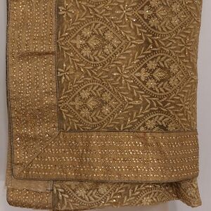 Unstitched Indian Tulle Saree